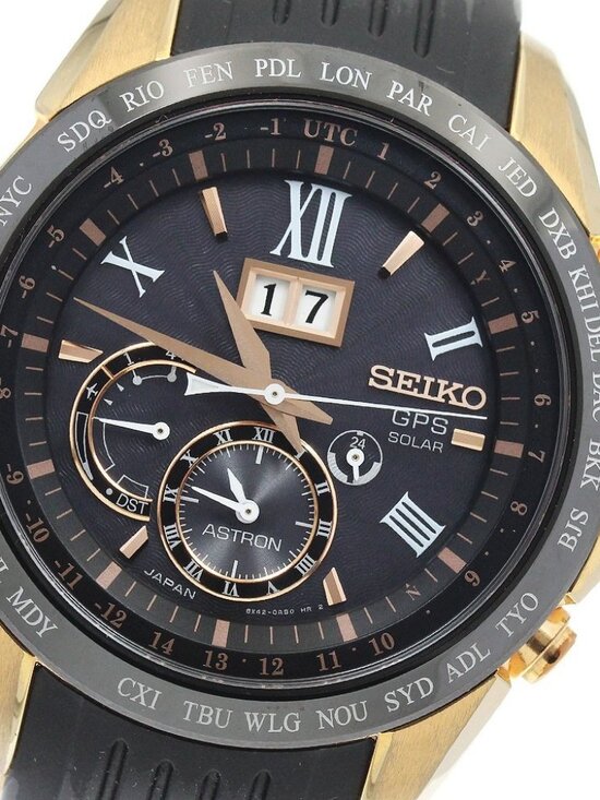 SEIKO Astron SBXB153/8X42-0AE0-3 GPS black Dial Solar Powered Radio Men\'s_949186 main image 6